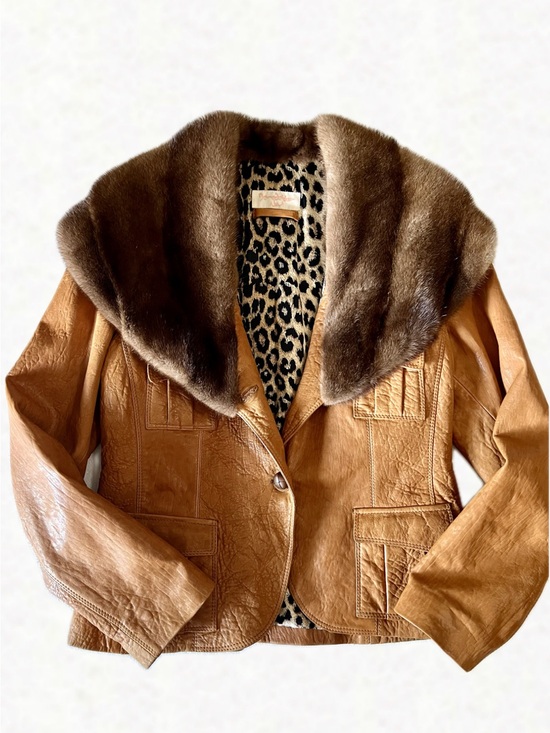 Benedetta Novi Jackets & Blazers - Benedetta Novi Leather Jacket size 48 (M/L) Excellent condition